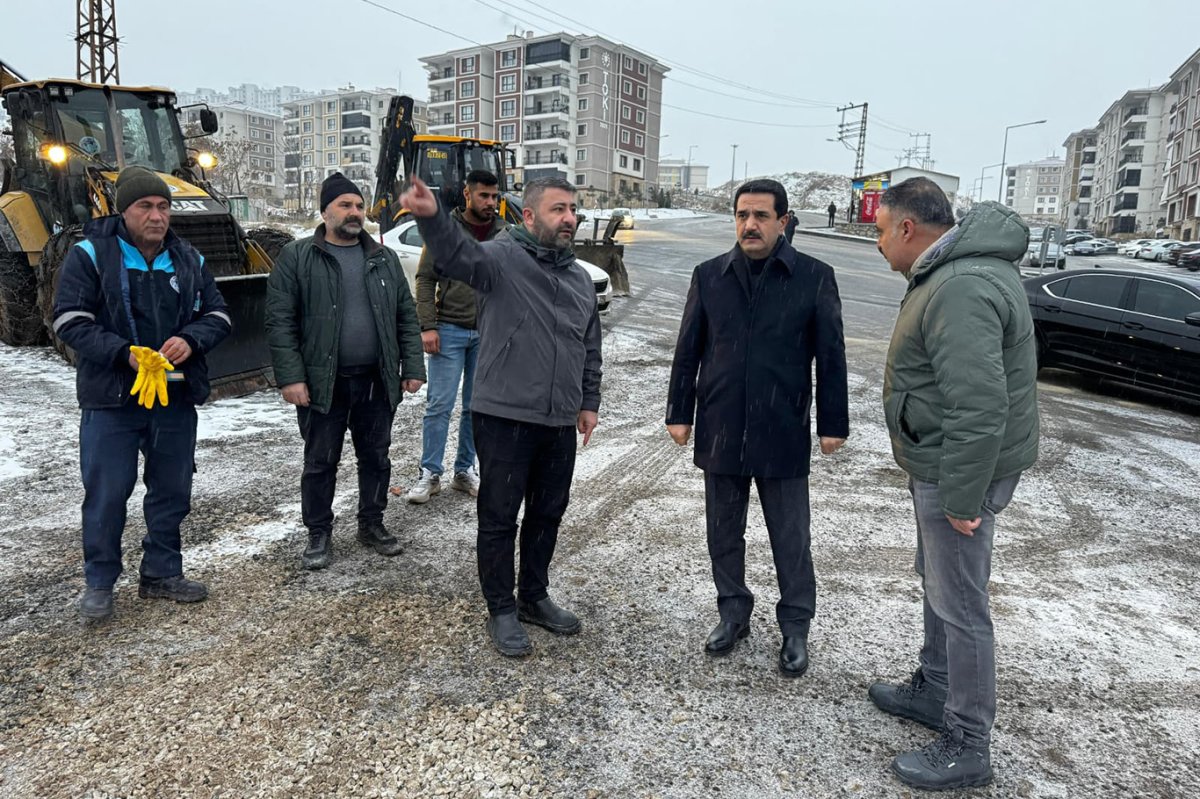 Malatya 2 günün ardından tekrar beyaza büründü