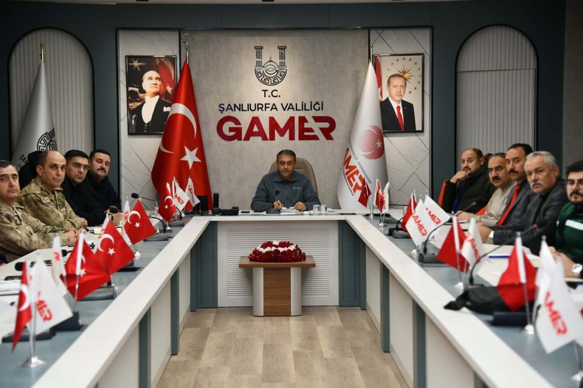 Şanlıurfa’da kar yağışı nedeniyle tedbirler üst seviyeye çıkarıldı