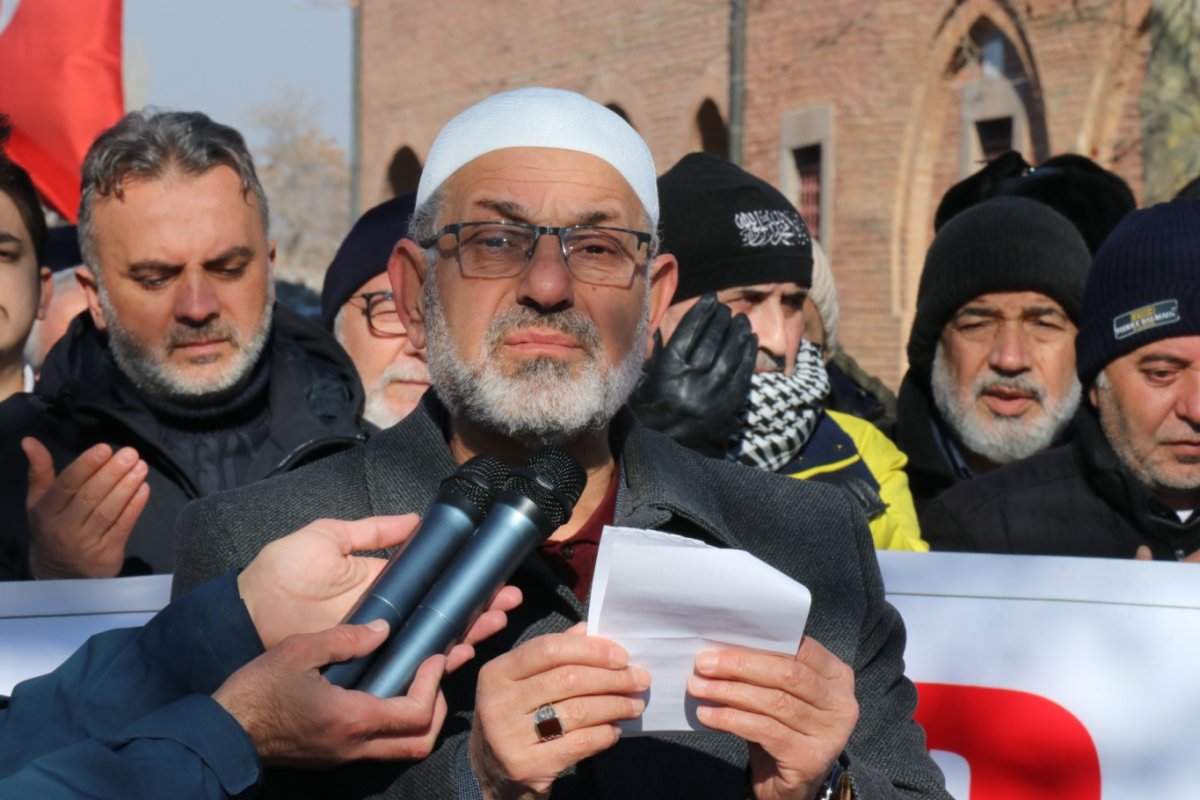 Ankara'da İzzeddin el-Kassam Tugayları komutanları için gıyabi cenaze namazı kılındı