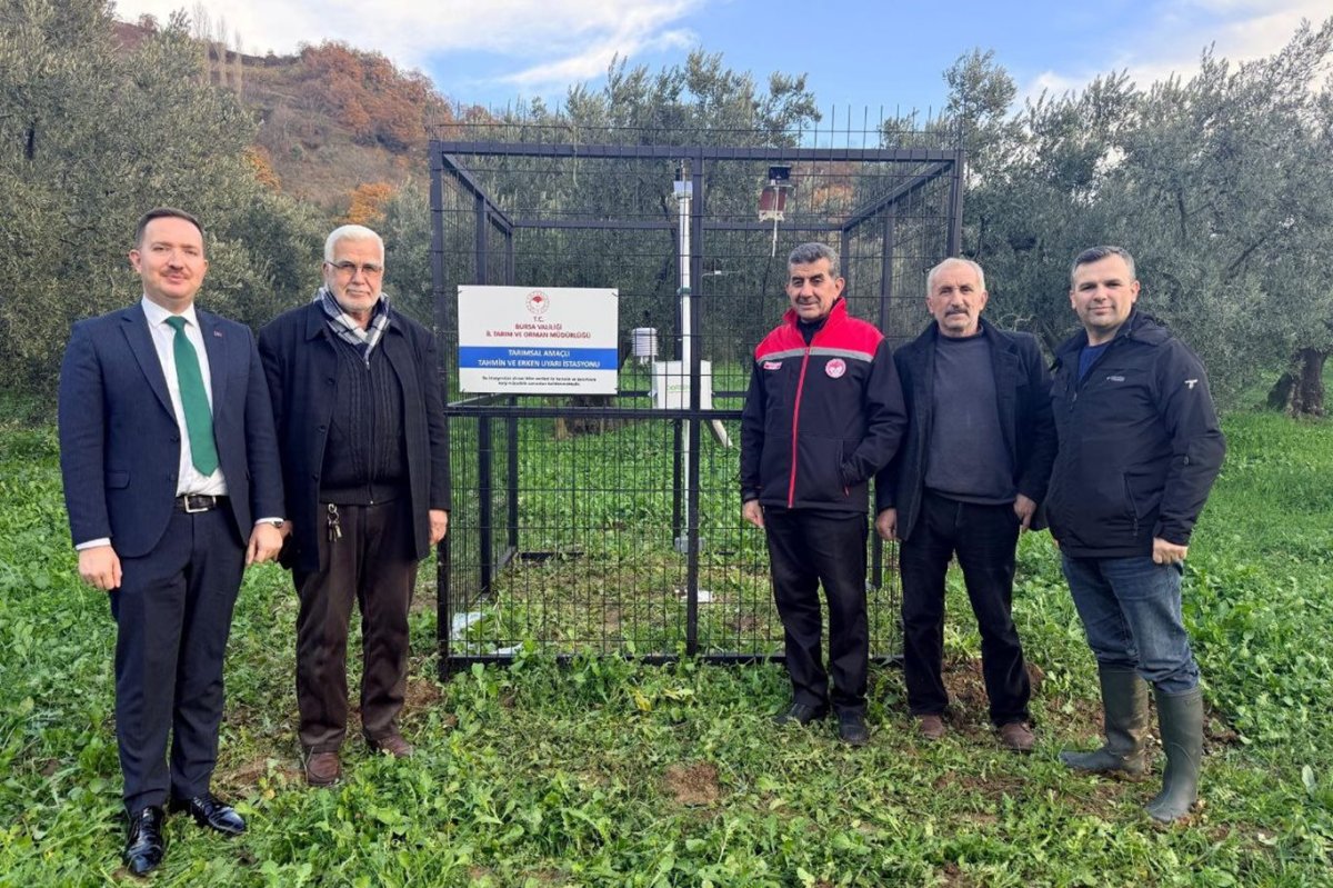 Bursa’da iki yeni tarımsal tahmin ve erken uyarı istasyonu kuruldu