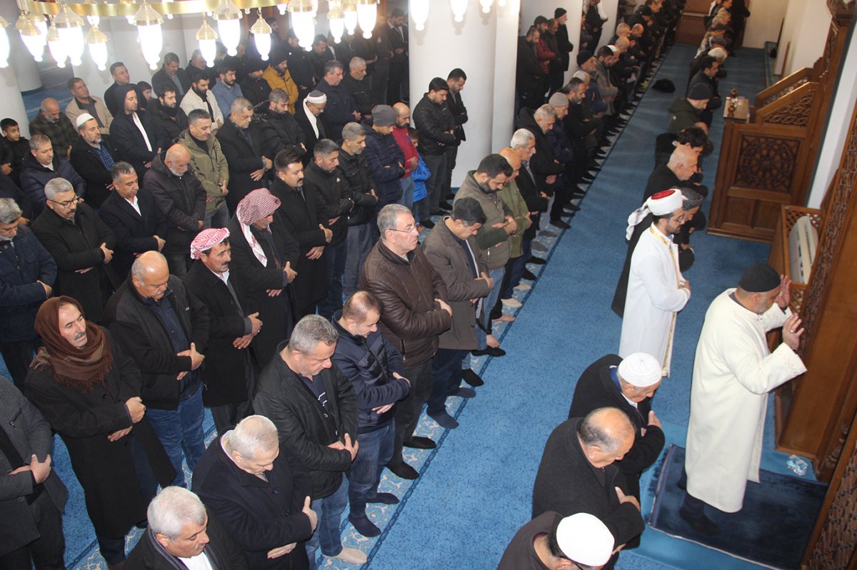 Cizre'de Ebu Ubeyde için gıyabi cenaze namazı kılındı