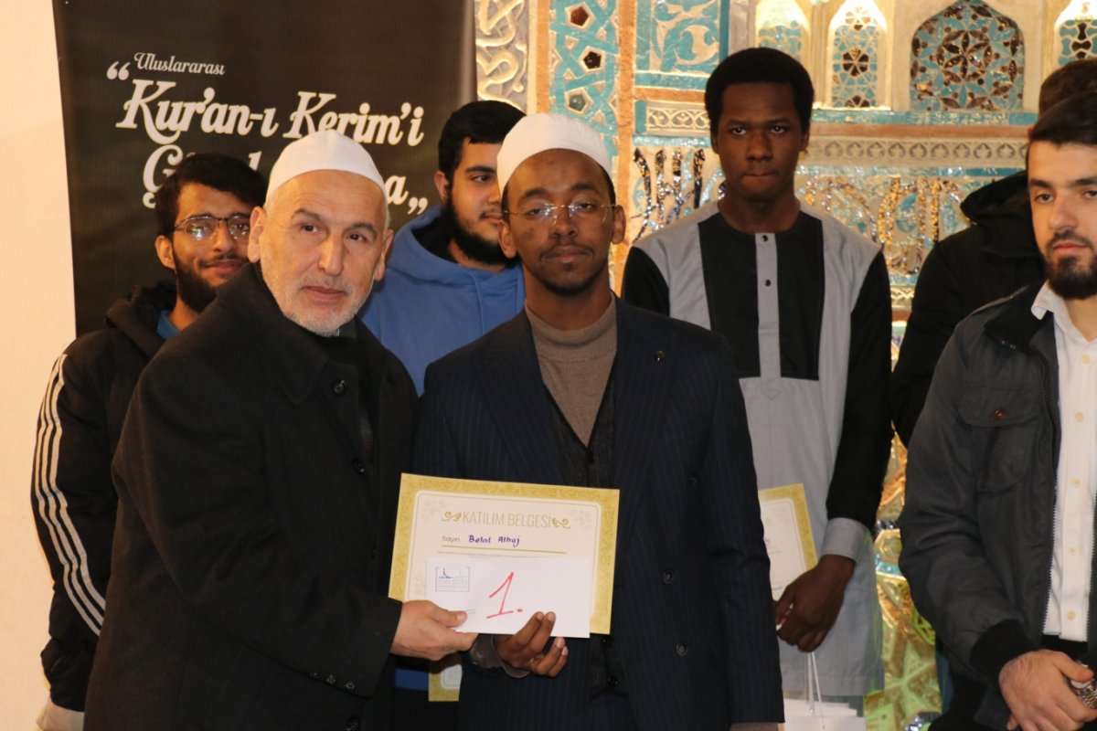 Ankara’da Uluslararası Kur’ân-ı Kerîm’i Güzel Okuma Yarışması'nın finali yapıldı