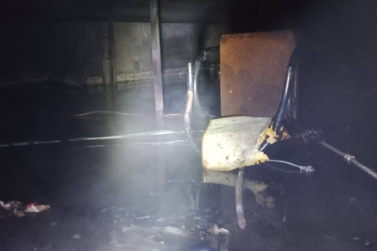 Batman'da çatı katında yangın