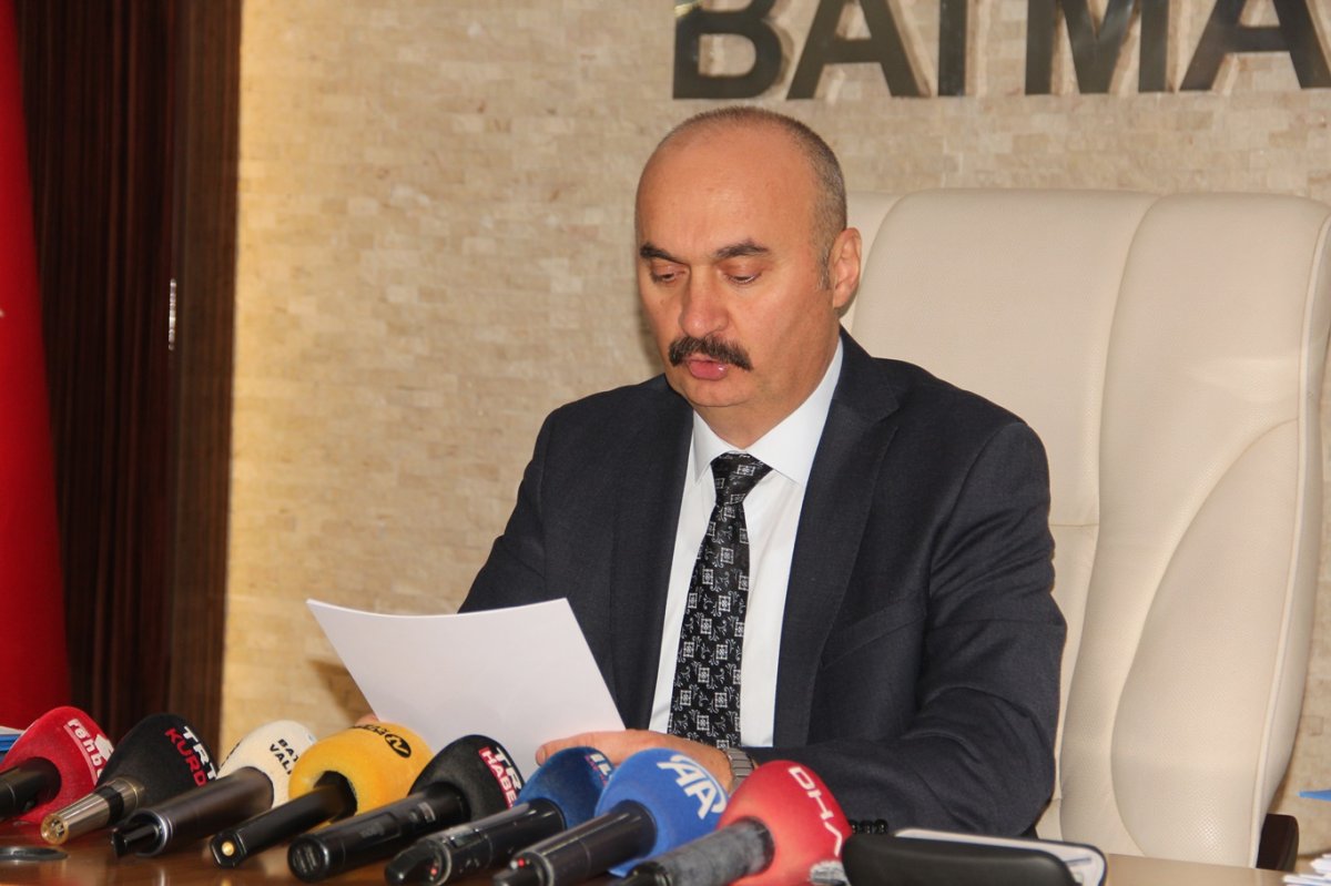 Batman'da asayiş olaylarında düşüş: Vali Canalp rakamları paylaştı