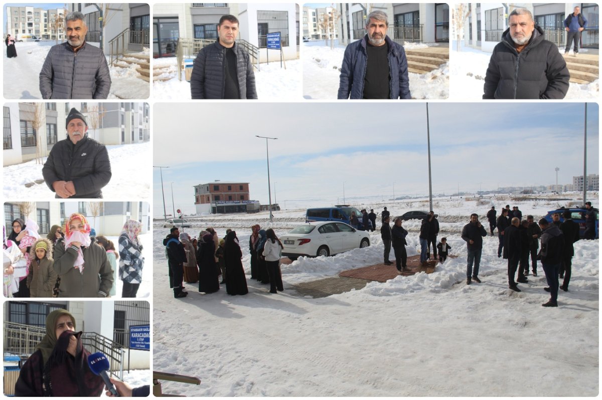 Diyarbakır karla, Oğlaklı sakinleri hem soğuk hem de susuzlukla mücadele ediyor