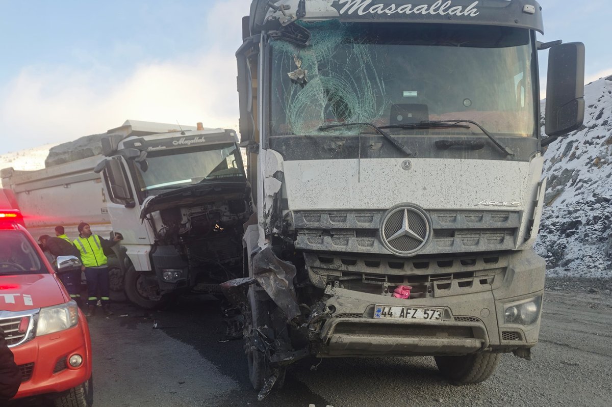 Malatya'da trafik kazaları: 2 yaralı