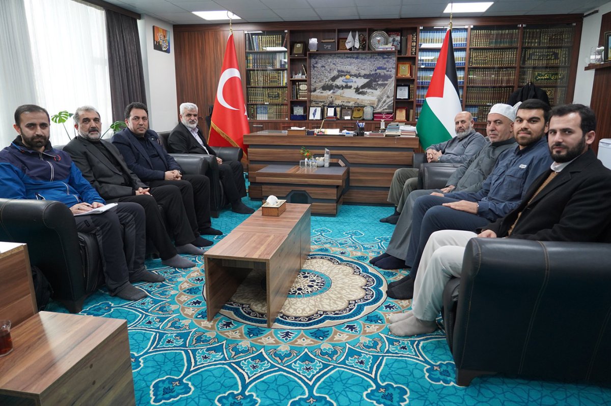 HAKSİAD’dan Filistin Alimler Birliği’ne ziyaret