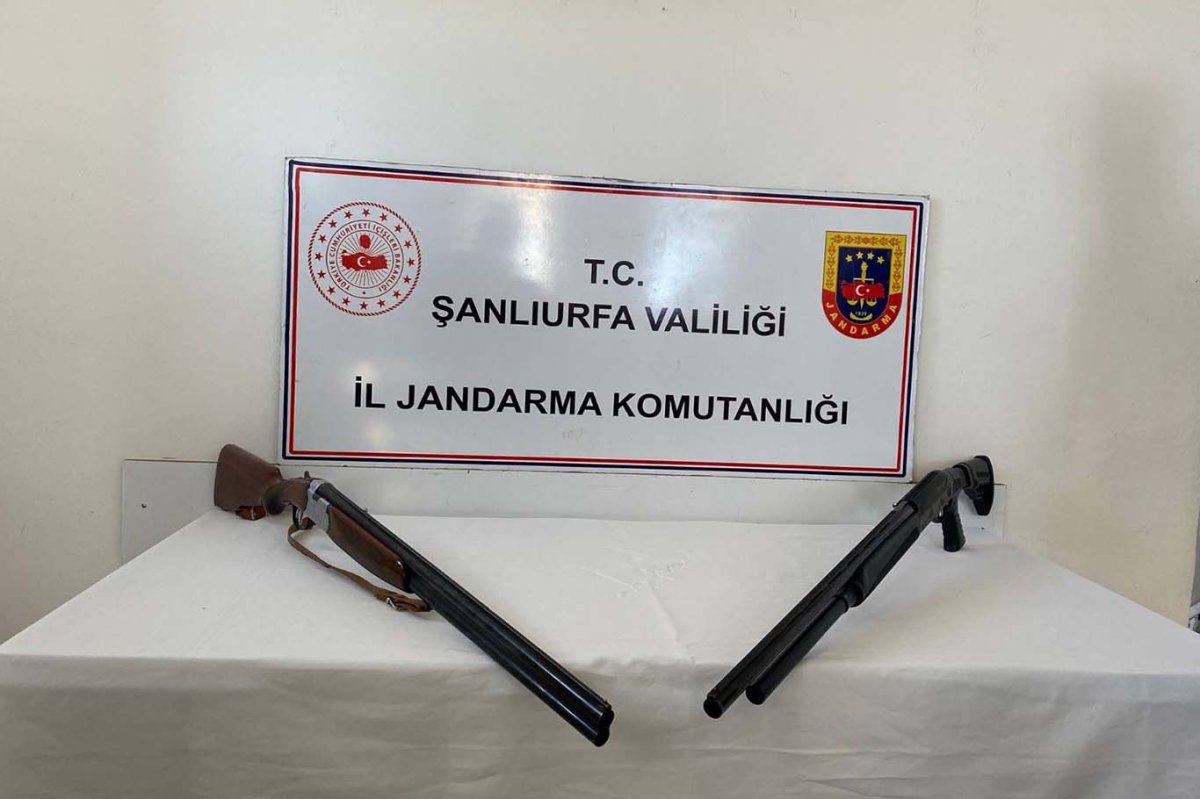 Şanlıurfa’da yasa dışı silahlanmaya yönelik denetim