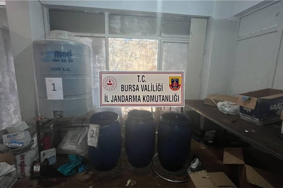 Bursa’da kaçak akaryakıt operasyonu: 5 gözaltı