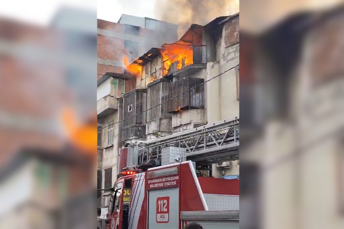 Diyarbakır’da kuş otelinde yangın: Çok sayıda güvercin telef oldu