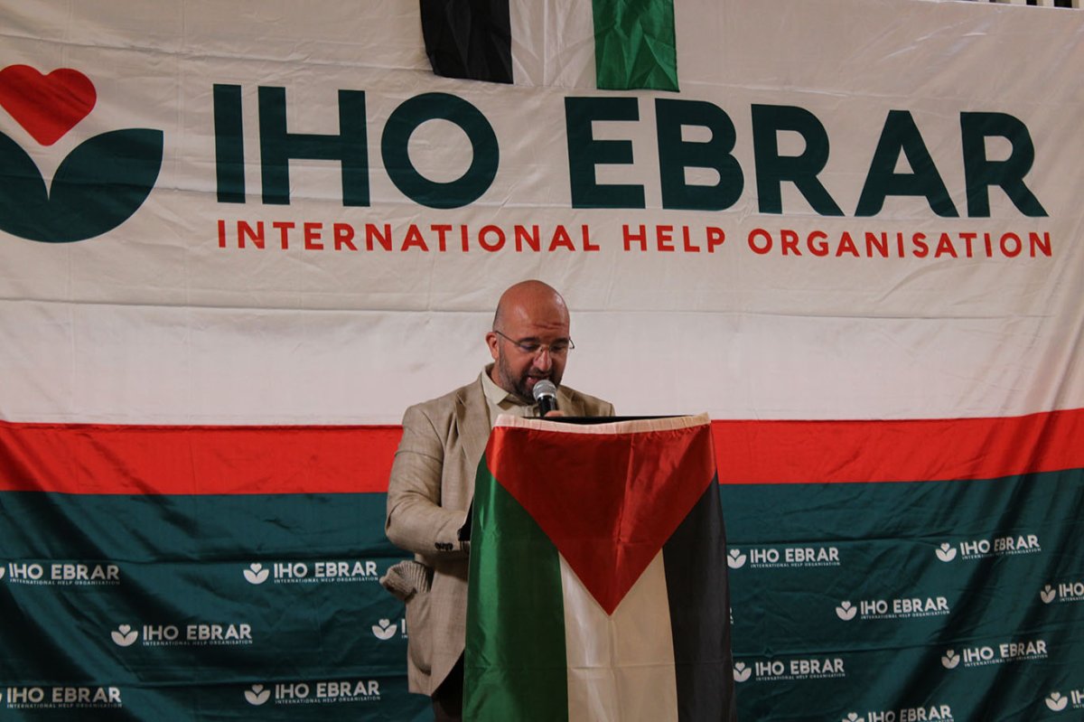 Hollanda'da Filistin için dayanışma programı düzenlendi