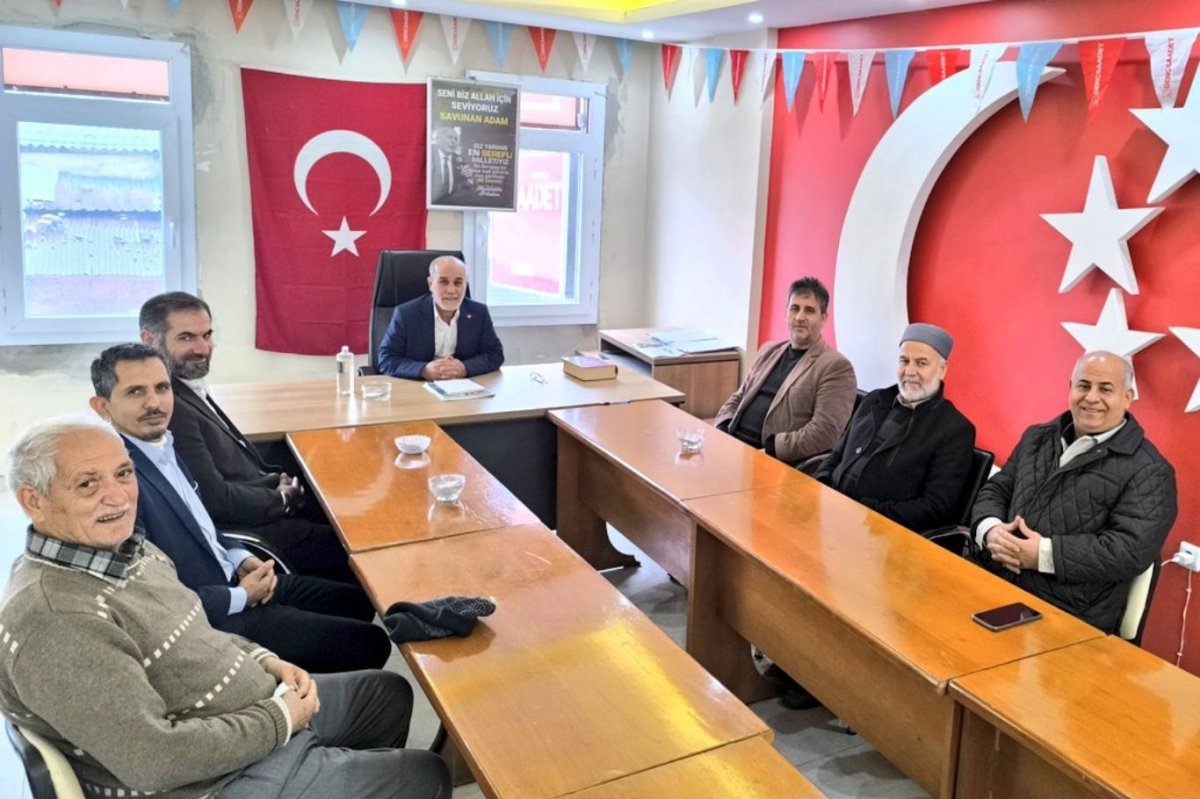 HÜDA PAR Tarsus İlçe Başkanı Tanış’tan nezaket ziyaretleri