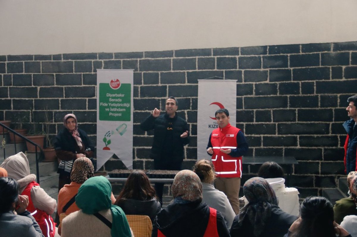 Kızılay’dan sürdürülebilir tarıma ve istihdama destek