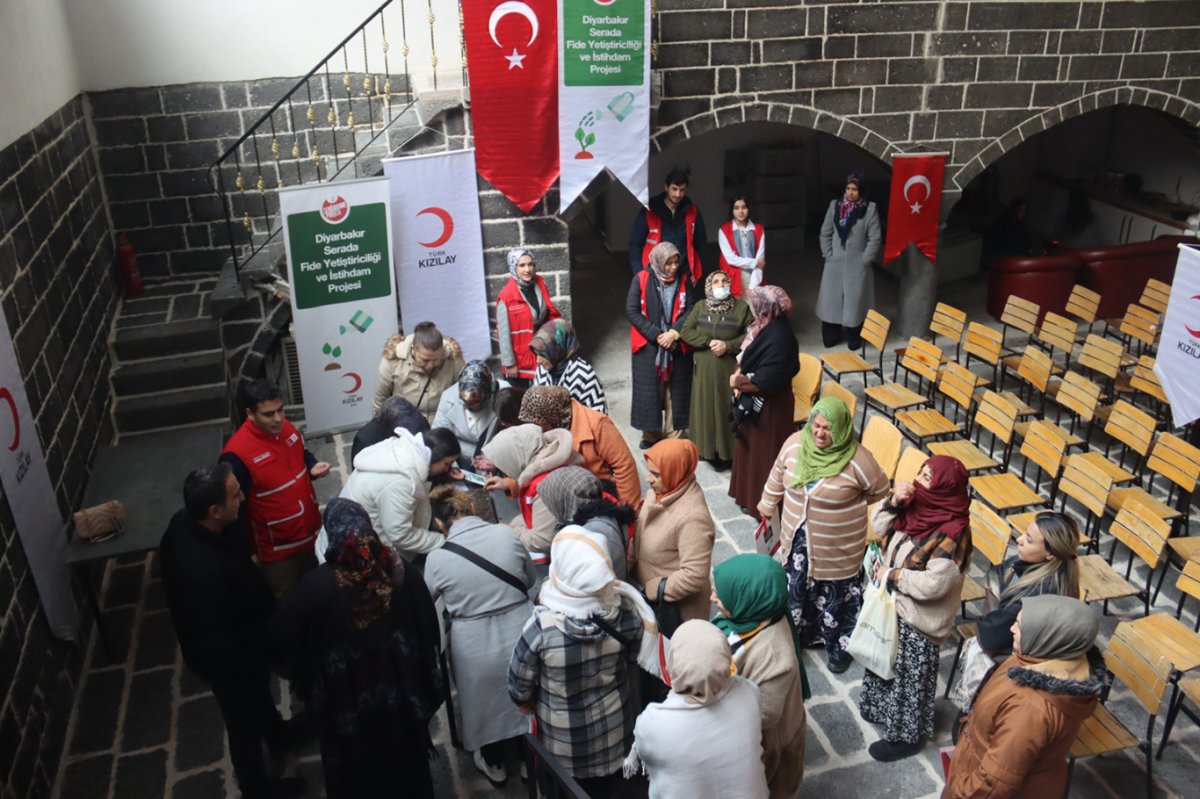 Kızılay’dan sürdürülebilir tarıma ve istihdama destek