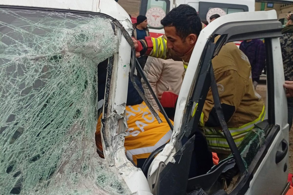 Şırnak'ta trafik kazası: 1 yaralı