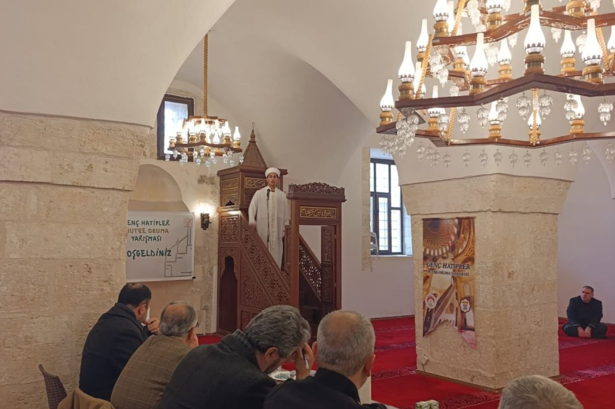 Mardin’de Genç Hatipler Hutbe Okuma Yarışması il finali düzenlendi