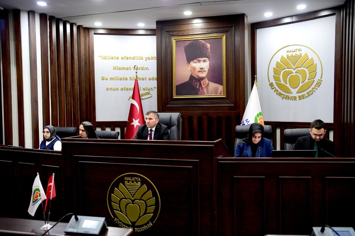 Malatya Büyükşehir Belediye meclisi ocak ayı toplantısı yapıldı