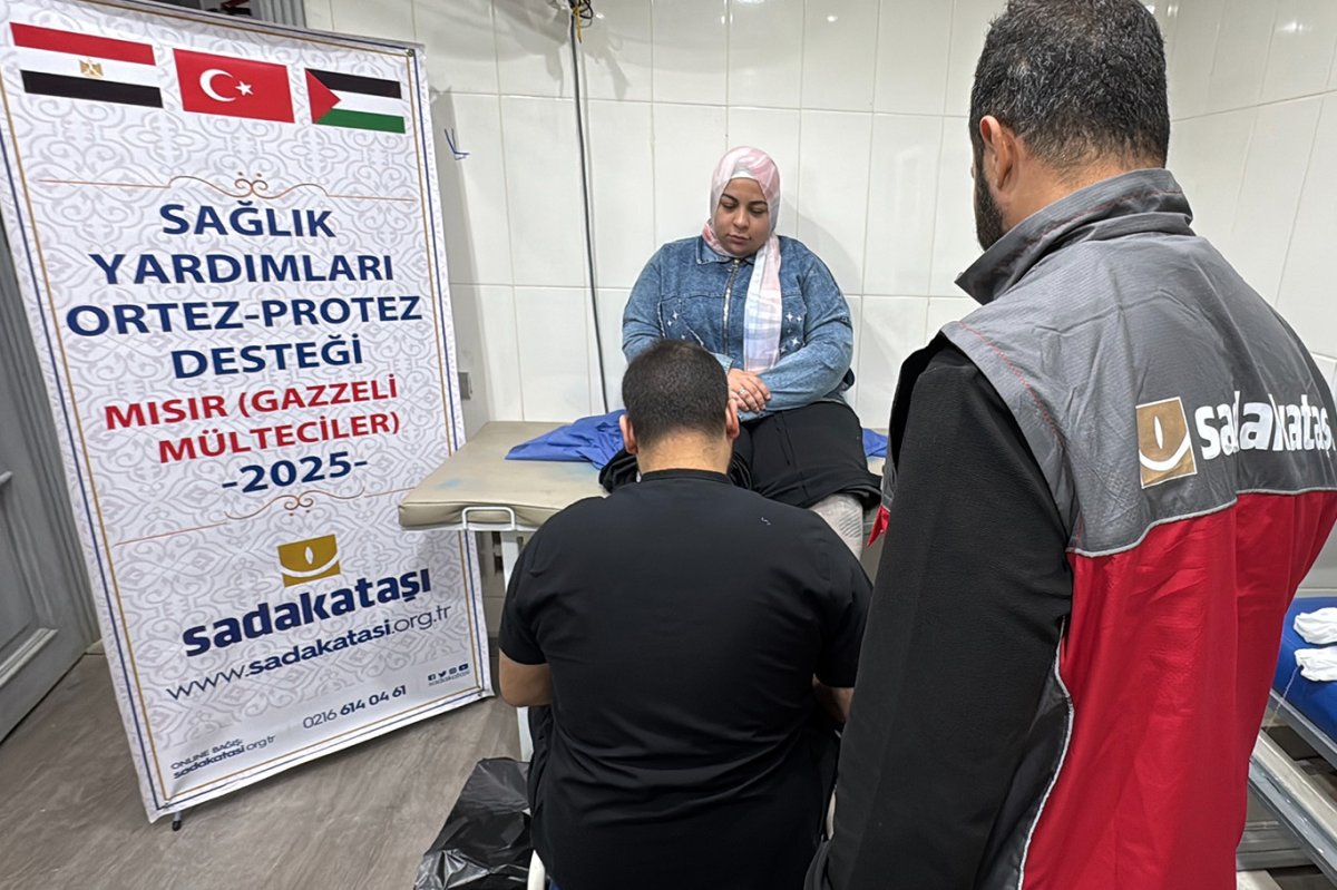 Sadakataşı, Gazzeli savaş mağdurlarına protez desteği sağladı