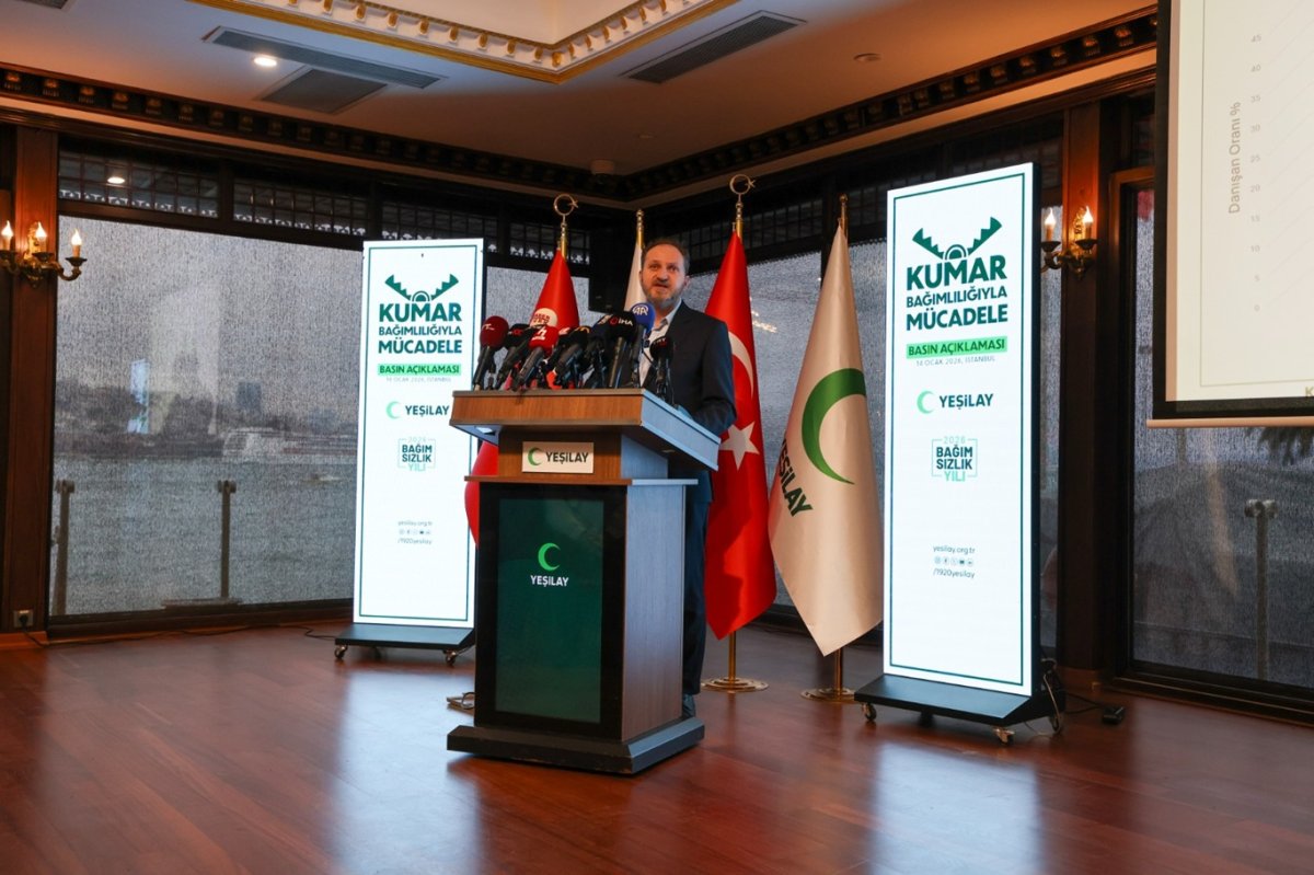 Yeşilay Başkanı Dinç: Kumarın yasalı veya yasa dışı olanı yoktur