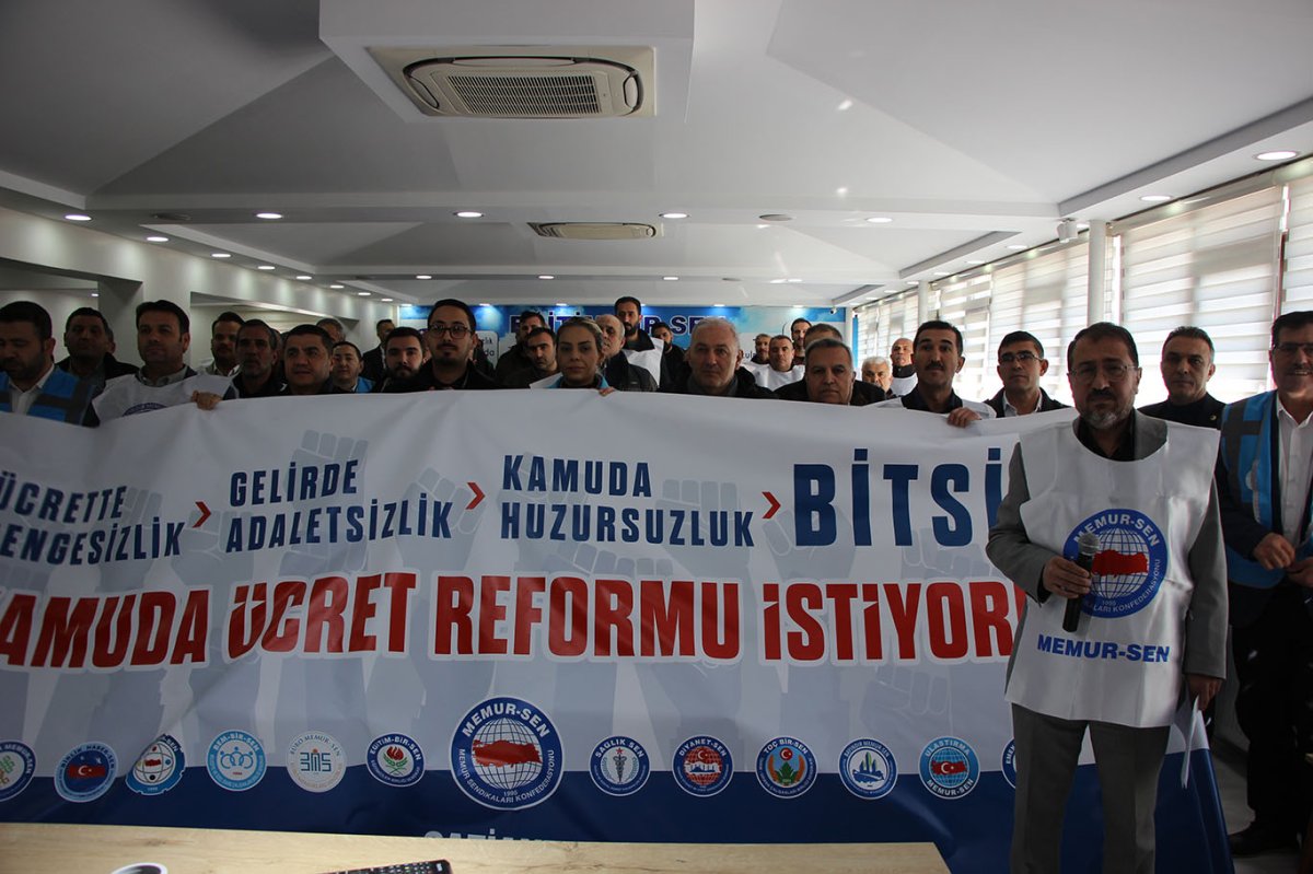 Memur-Sen Gaziantep Şubesi'nden kamuda ücret ve gelir adaletsizliğine sert çıkış