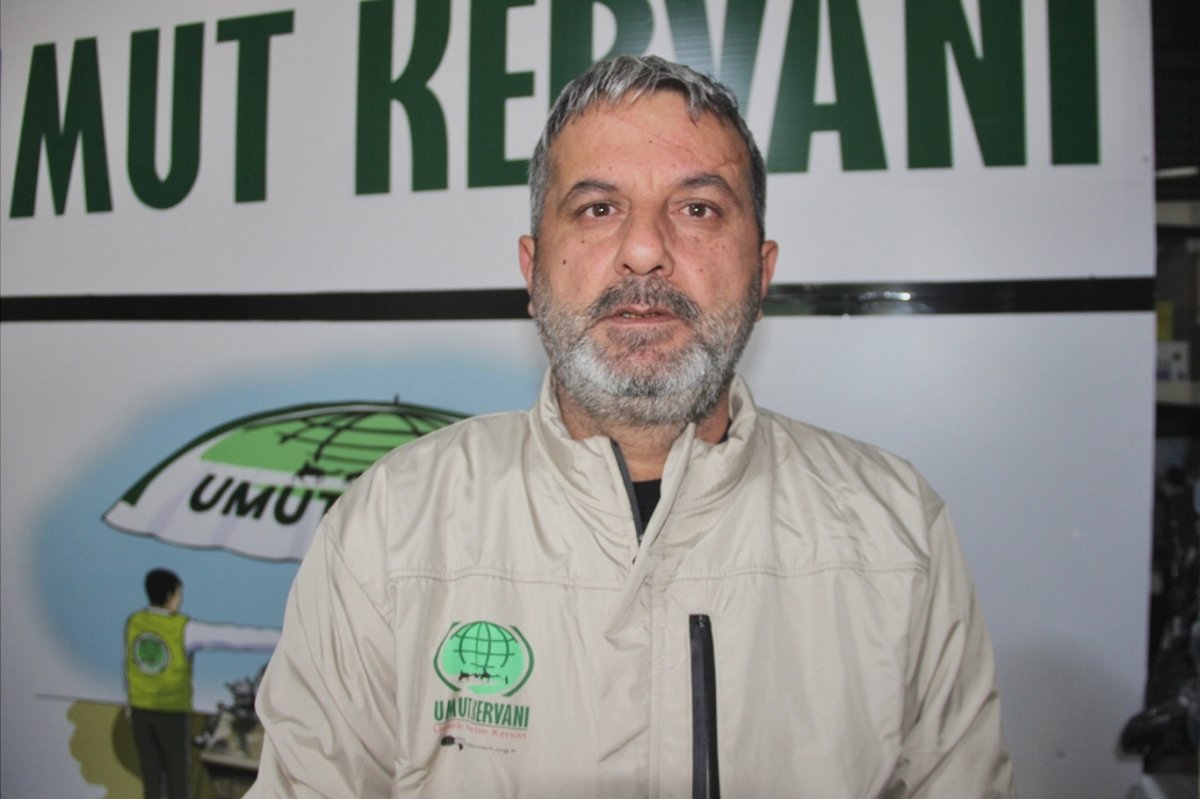 Umut Kervanı Cizre’de Miraç Kandili vesilesiyle muhtaç ailelere yardım ulaştırdı