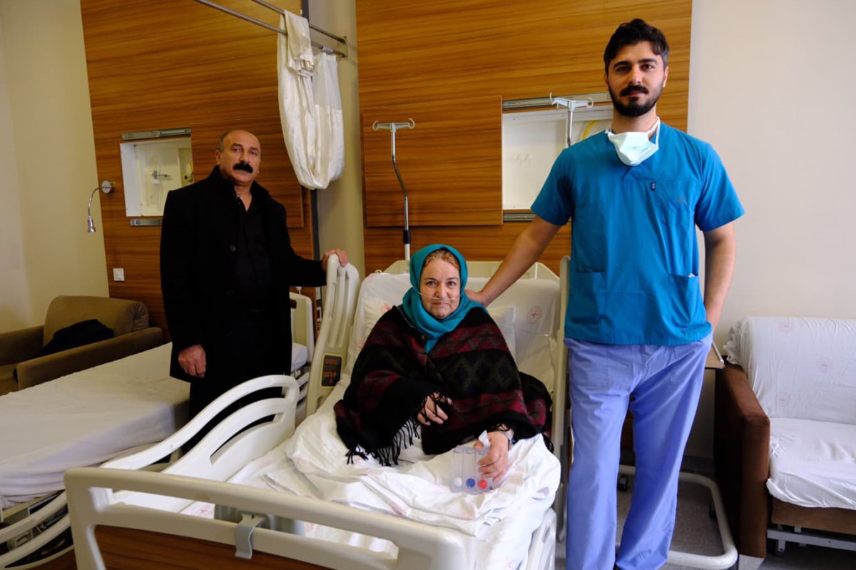 Van’da kalbinde 4 santim kitle bulunan kadın sağlığına kavuştu