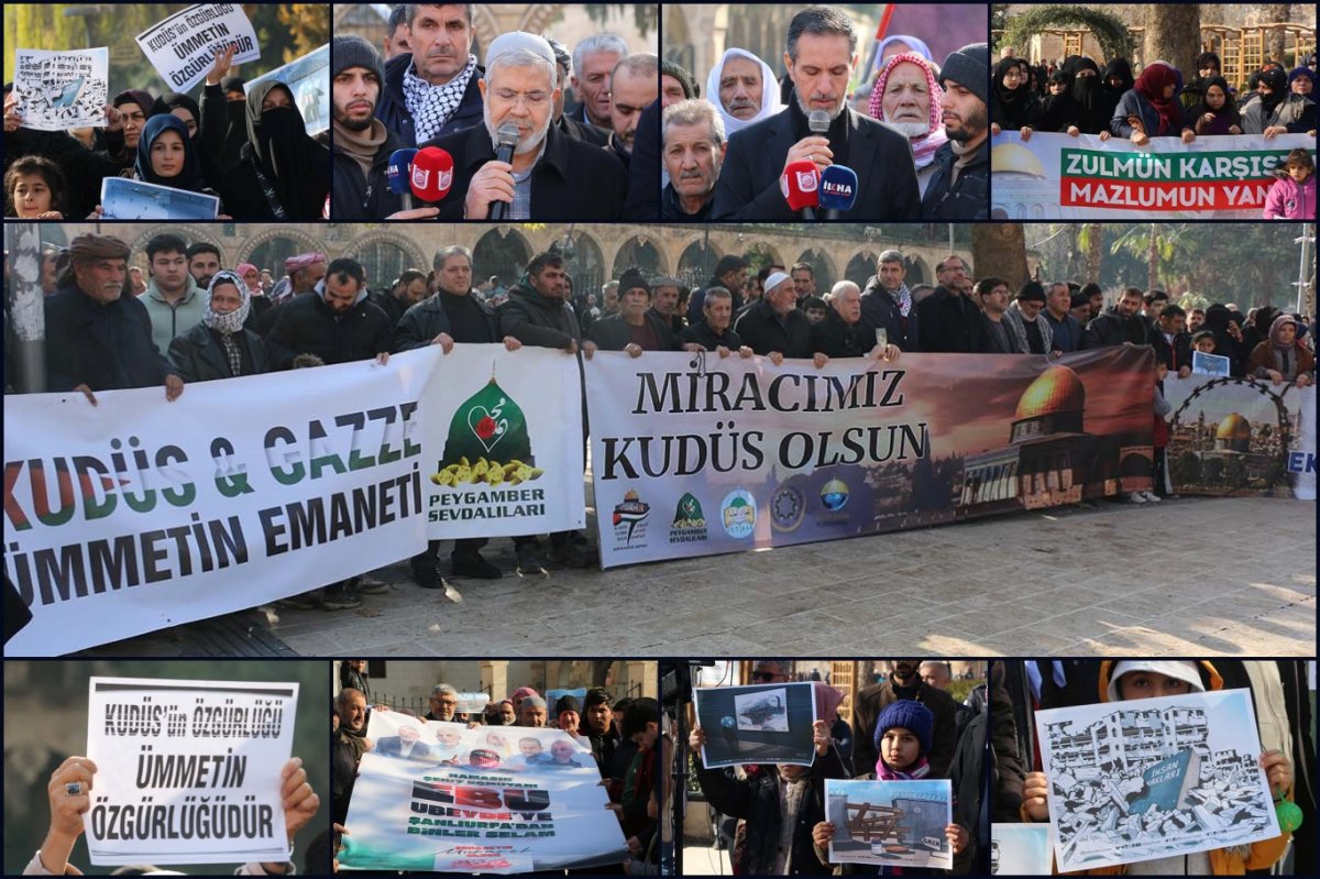 Balıklıgöl platosunda ‘Miracımız Kudüs olsun’ çağrısı