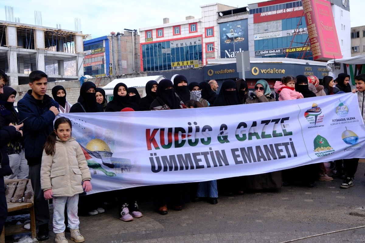 Van’da STK'lardan “Dünya Kudüs Haftası” açıklaması: Kudüs, özgür olana kadar gündemde kalacak