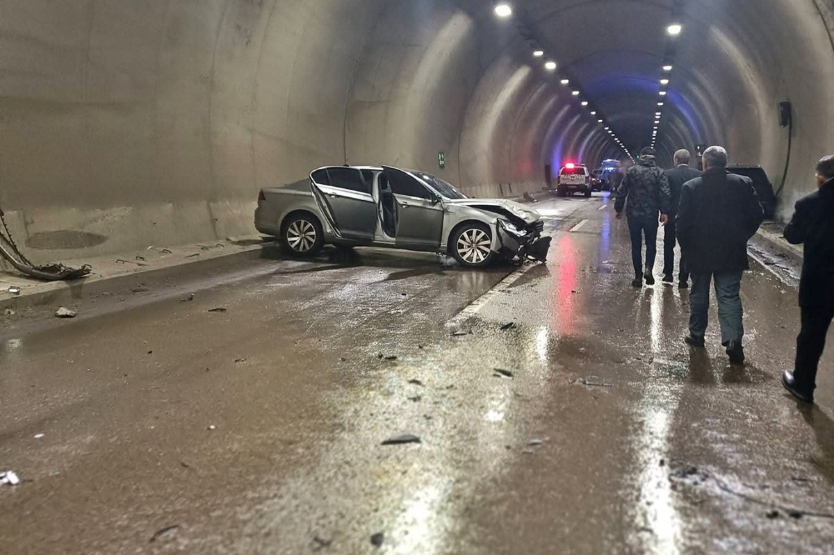 Şırnak'ta tünel içinde kaza: 1 ölü 8 yaralı