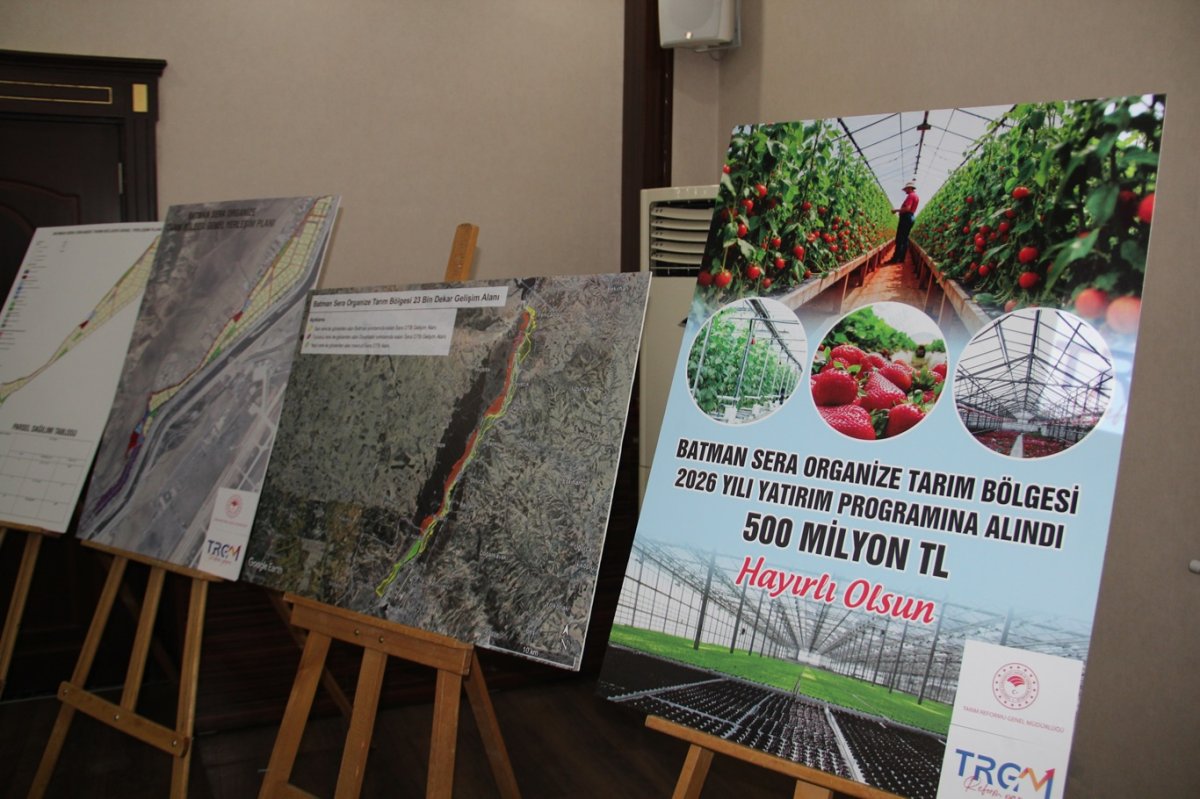 500 milyon TL'lik Batman Sera OSB’nin lansmanı yapıldı