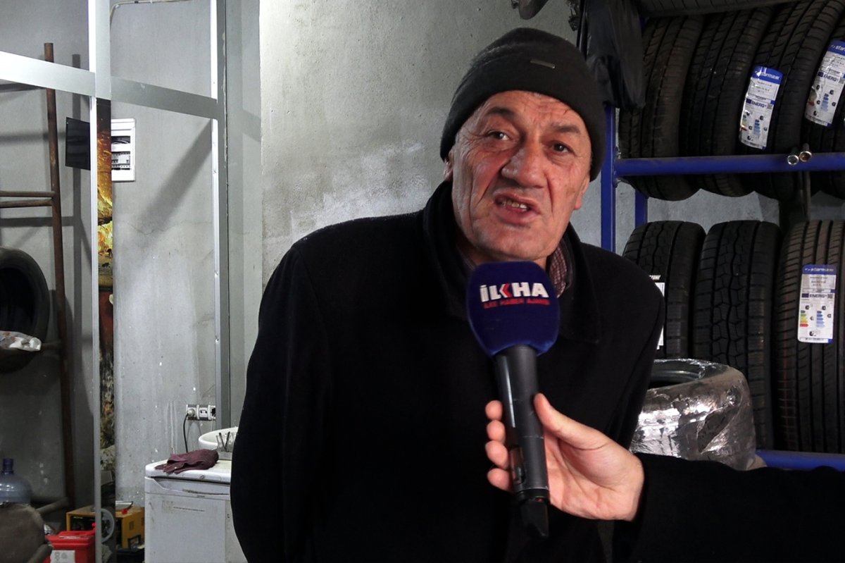 Lastik ustasından uyarı: Kış lastiği olmadan yola çıkmak büyük ihmalkarlık