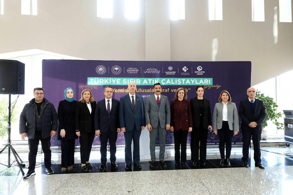 Gaziantep'te Türkiye Sıfır Atık Çalıştayı düzenlendi