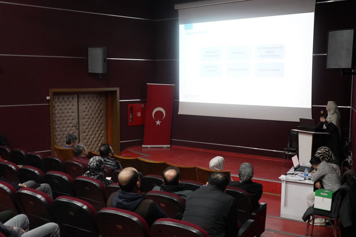 Aile hekimlerine yönelik "tütün tedavisi" eğitimi düzenlendi