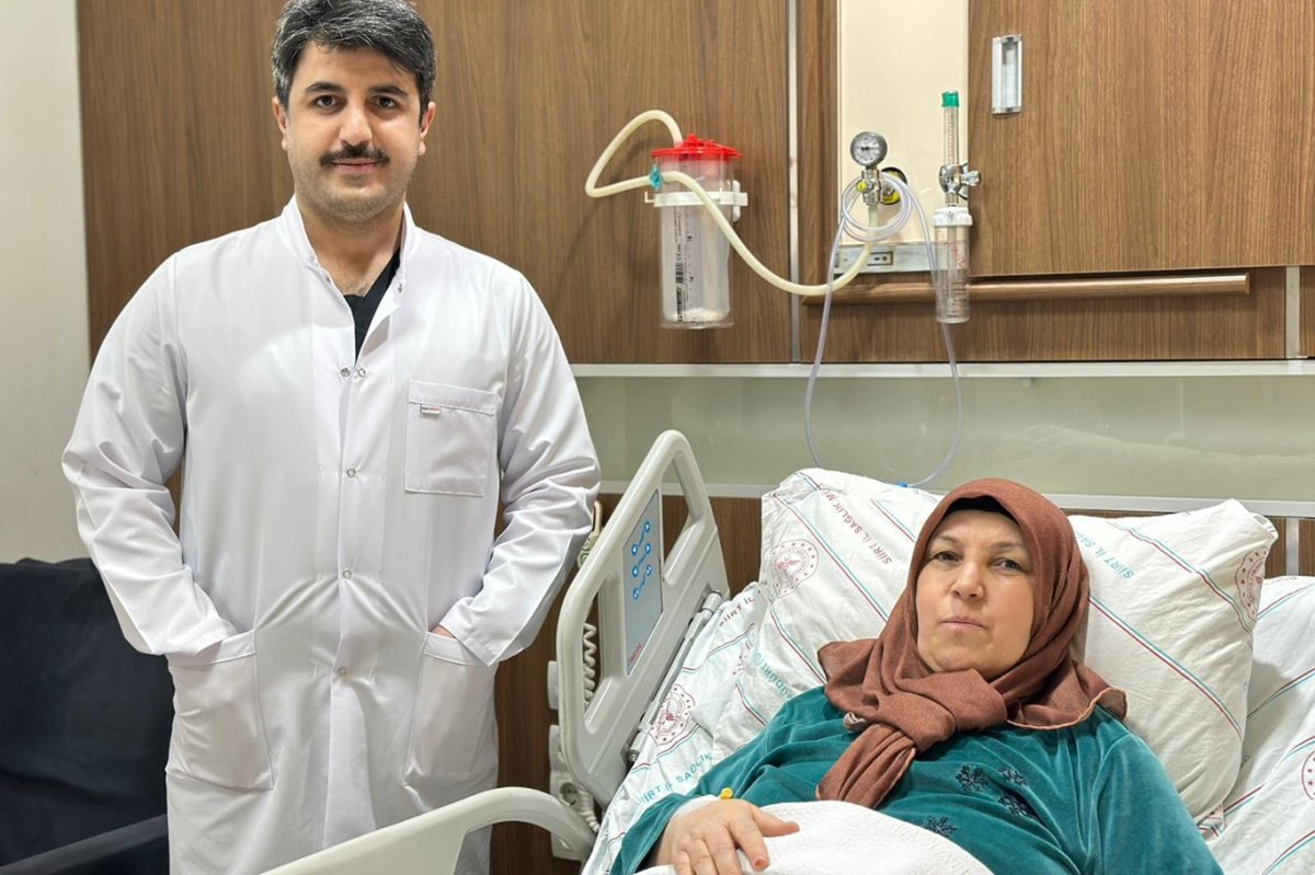 Siirt'te ileri cerrahi operasyon başarıyla uygulandı