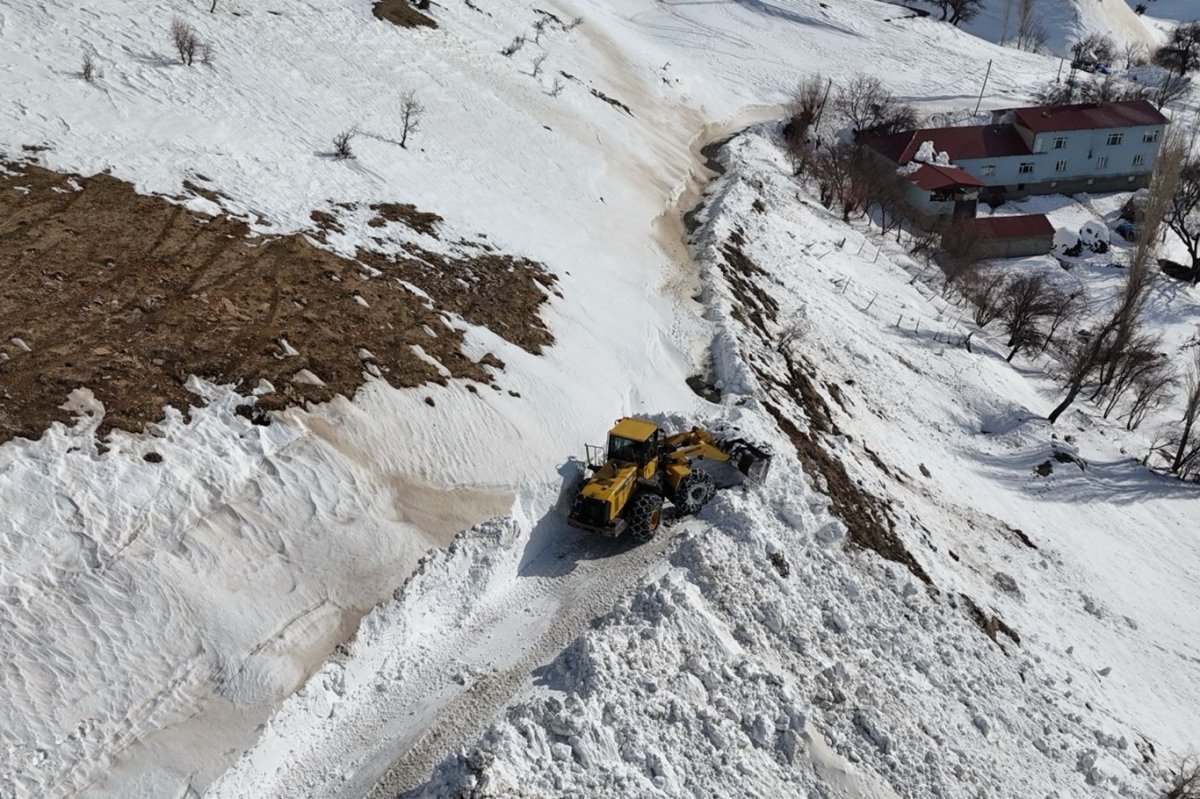 Yoğun kar Siirt’te kırsalı kilitledi: Ekipler sahada