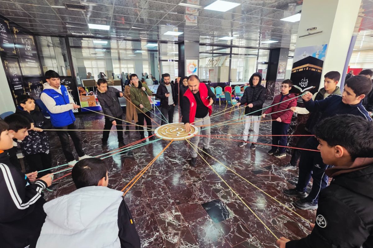 Sömestr tatilinde gençlere değerler eğitimi dolu kamp