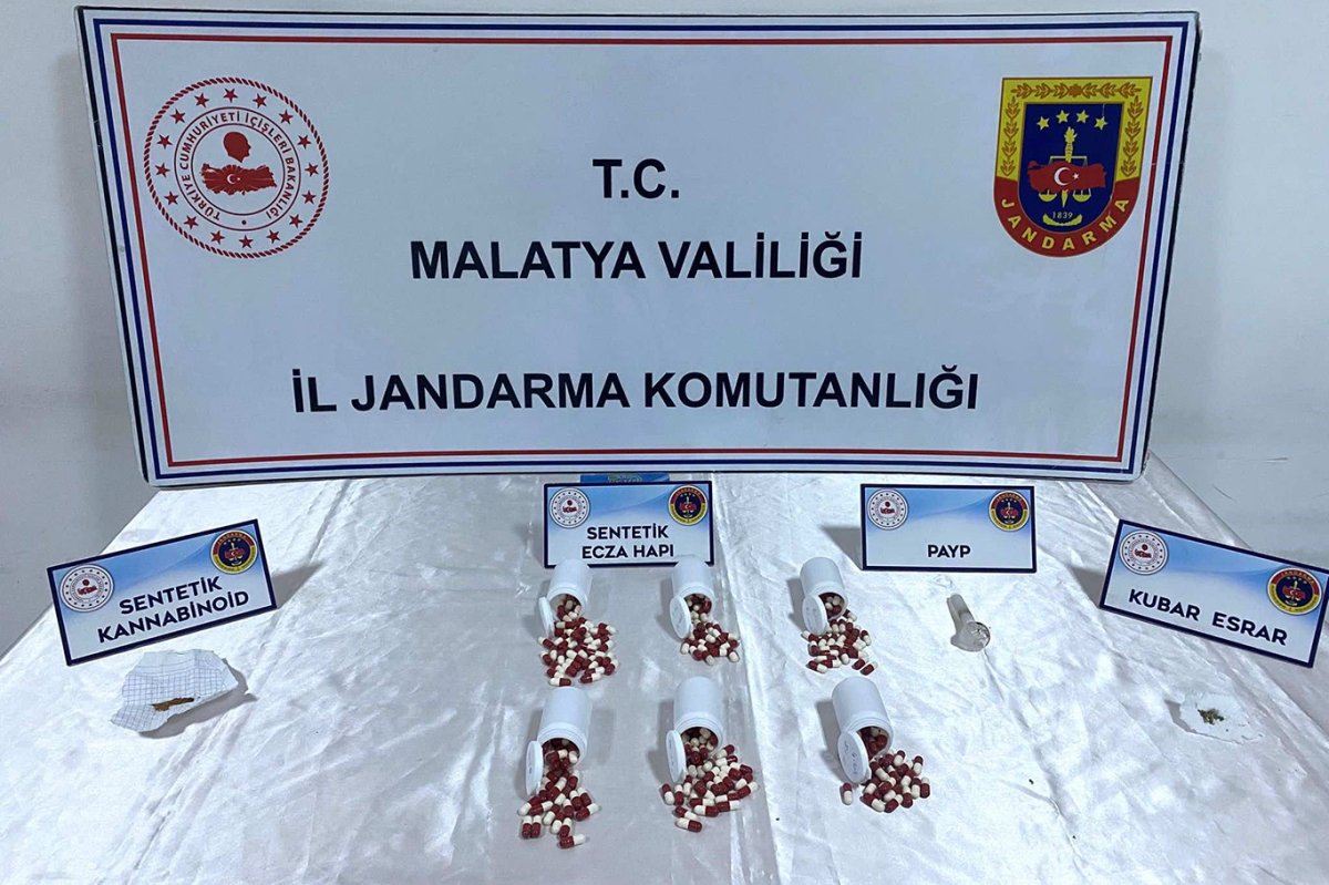 Malatya'da uyuşturucu operasyonu: 2 gözaltı