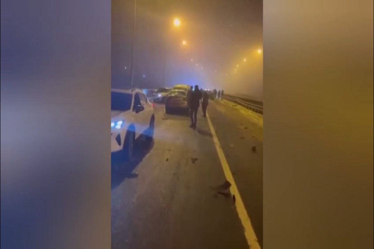 Diyarbakır’da sis ve buzlanma zincirleme kazaya yol açtı: 7 yaralı