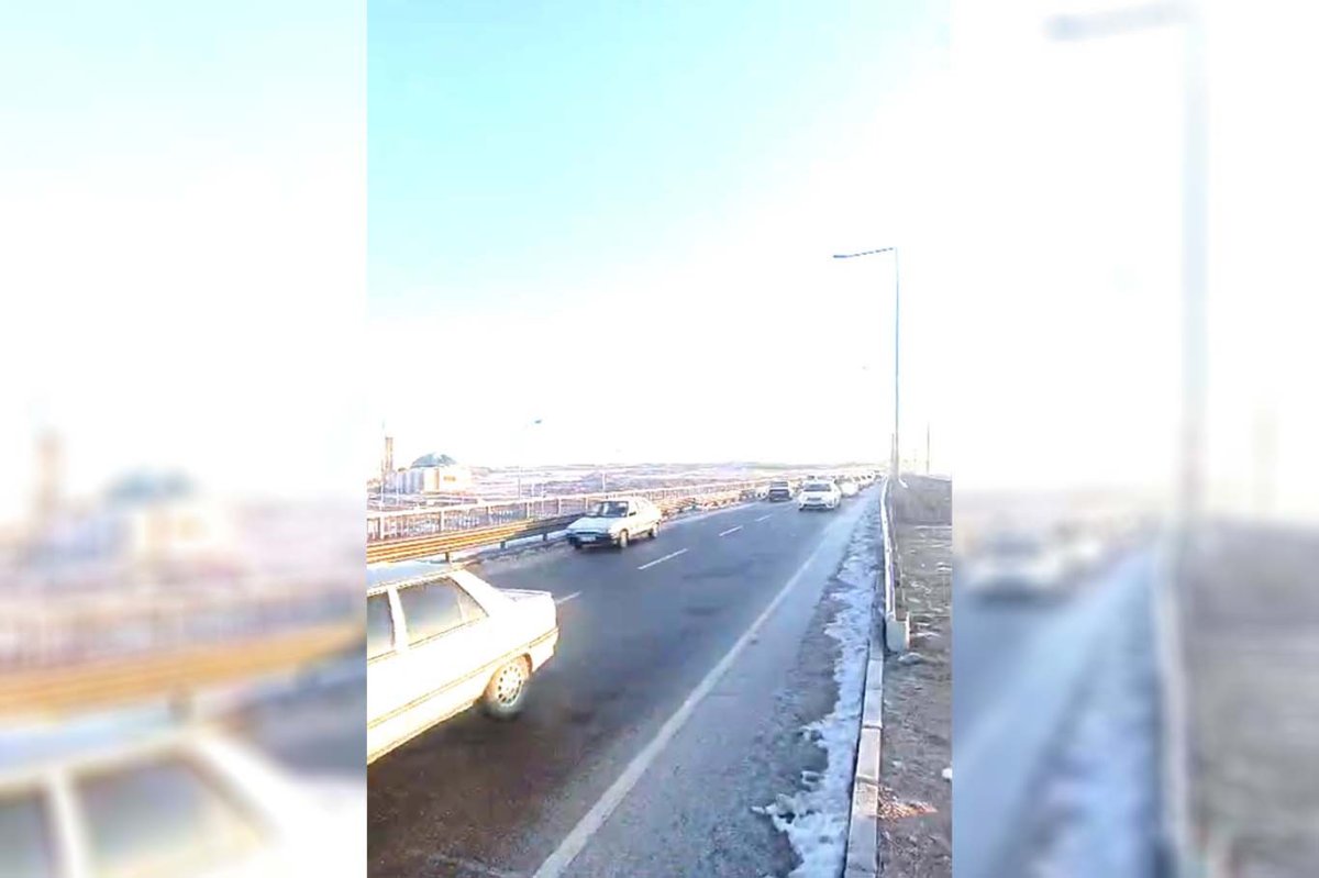 Şanlıurfa’da buzlanma kazalara neden oldu