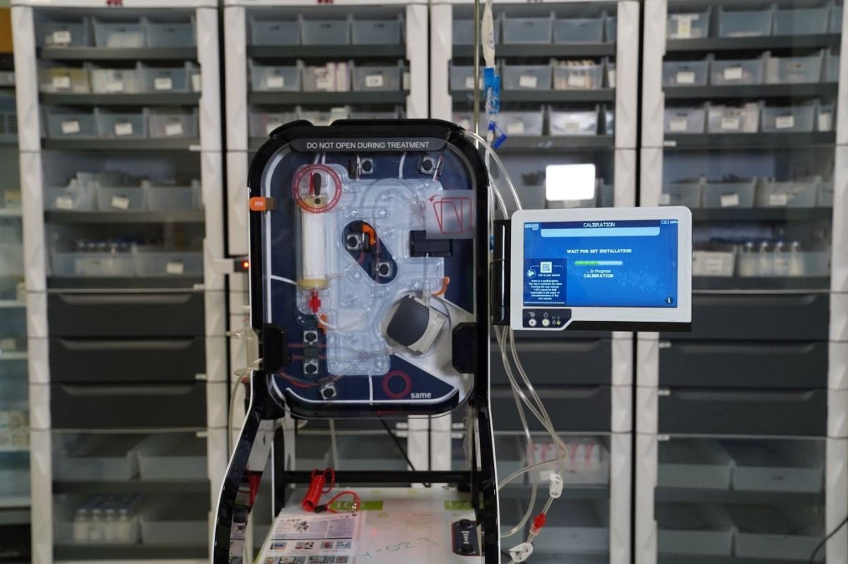 Mersin Üniversitesi’nden Türkiye’de bir ilk: Yeni nesil hücre kan kurtarma cihazı hizmete girdi