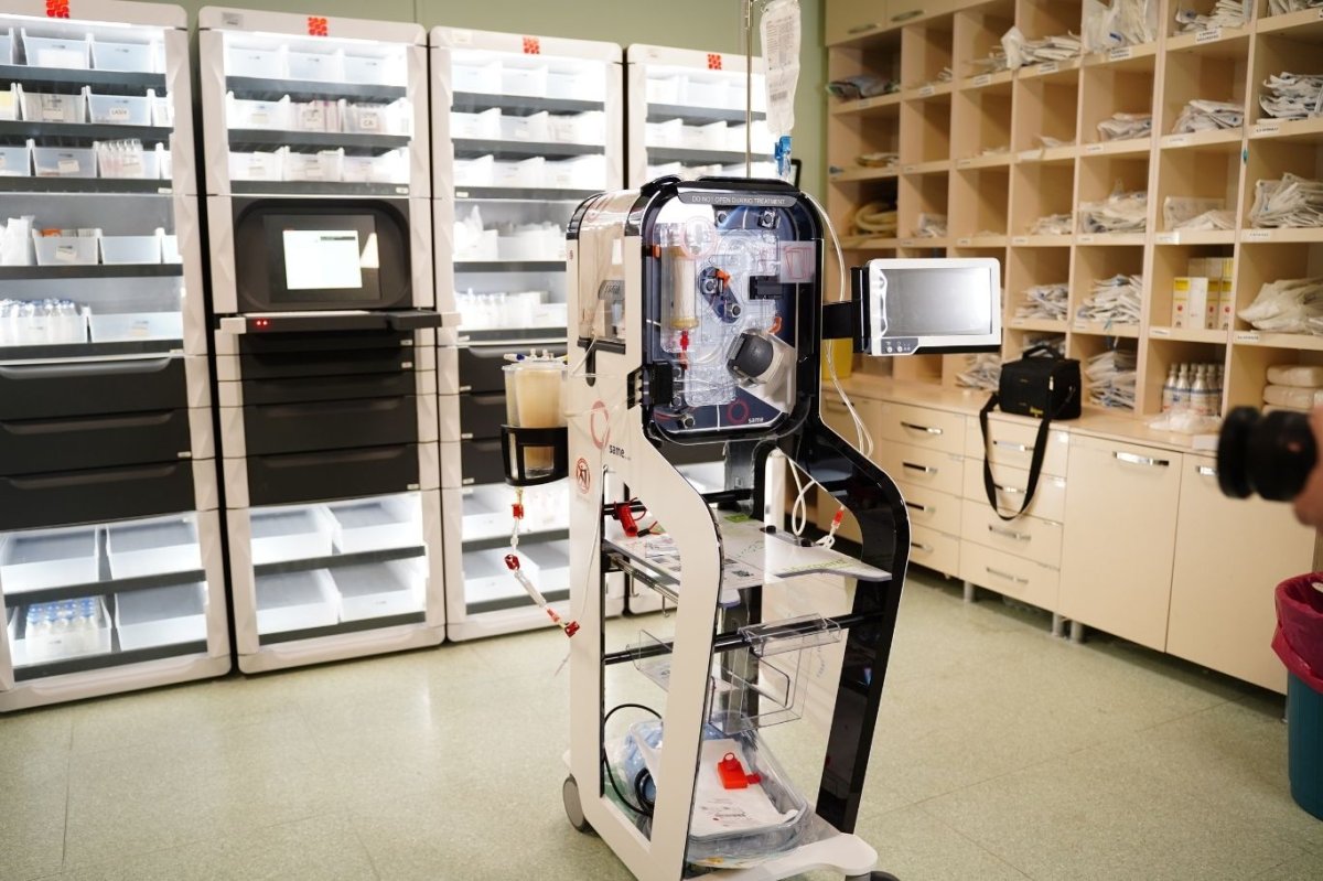 Mersin Üniversitesi’nden Türkiye’de bir ilk: Yeni nesil hücre kan kurtarma cihazı hizmete girdi