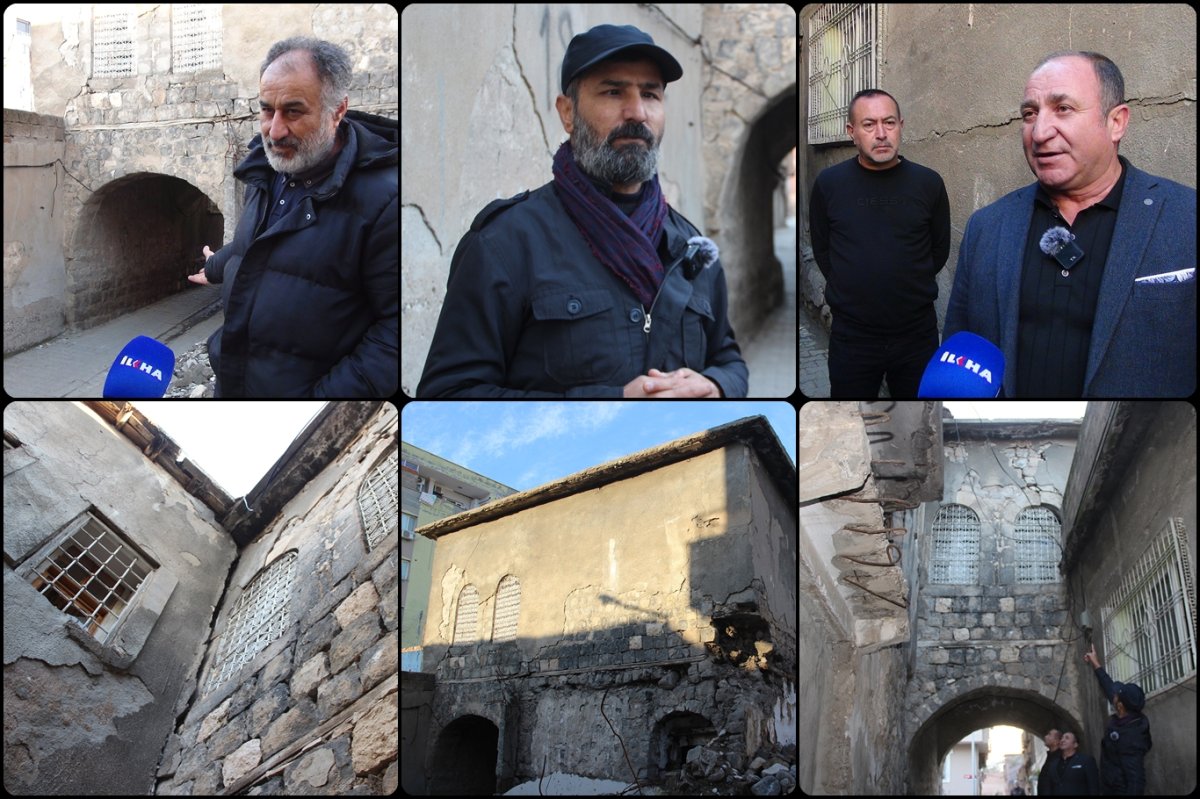 Şırnak Cizre'deki 200 yıllık tarihi yapı yıkılmak üzere