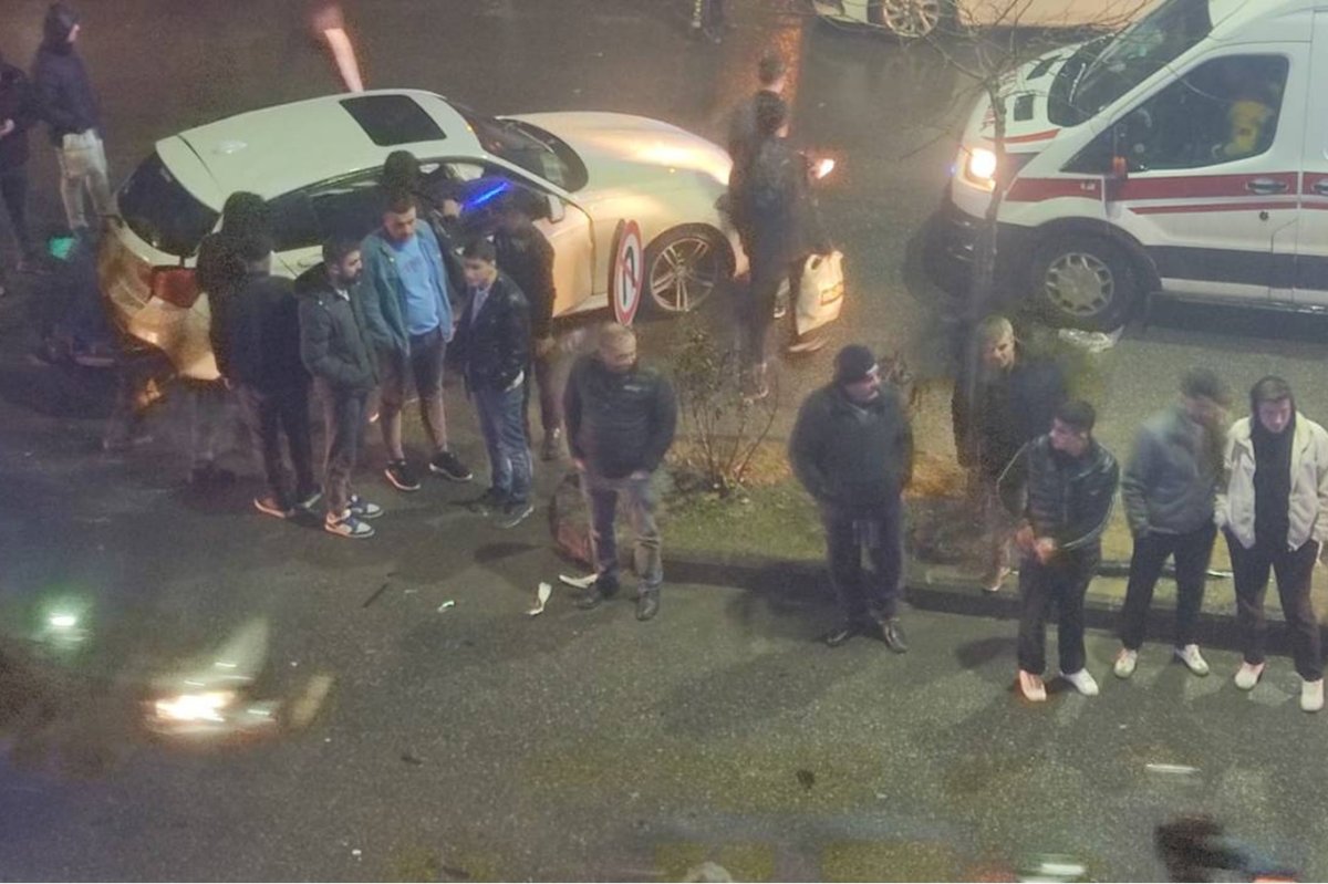 Batman'da iki otomobil çarpıştı: 2 yaralı