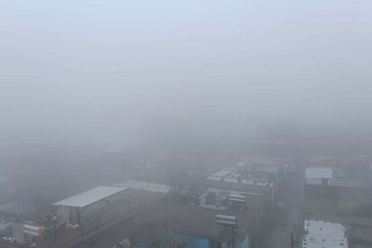 Şanlıurfa genelinde sabah saatlerinde sis etkili oldu