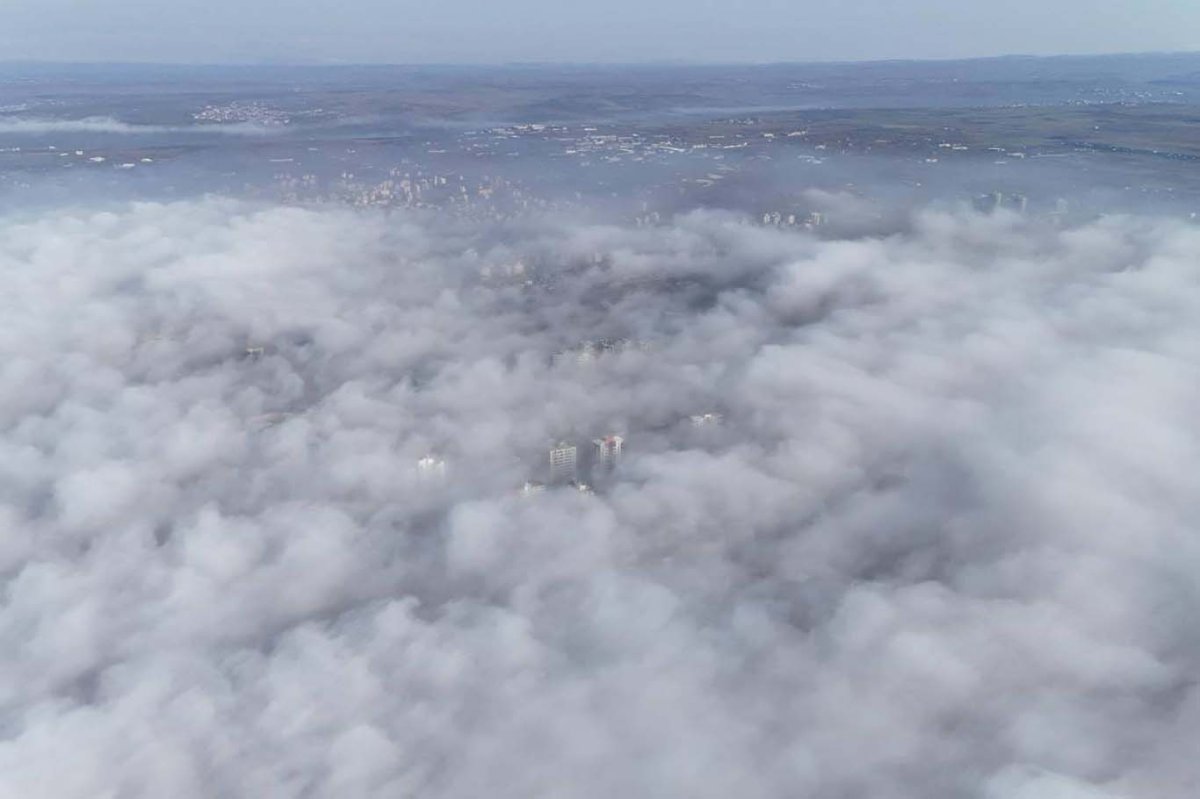 Şanlıurfa genelinde sabah saatlerinde sis etkili oldu