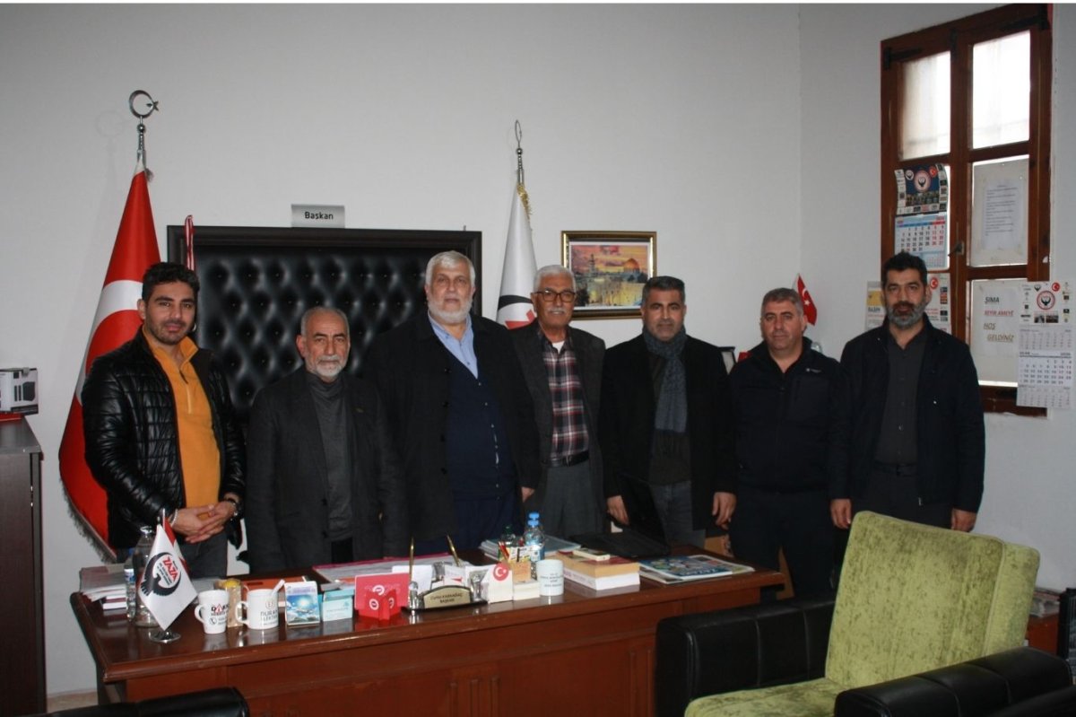 HÜDA PAR Mersin İl Başkanı Salih Demir’den STK’lara ziyaret