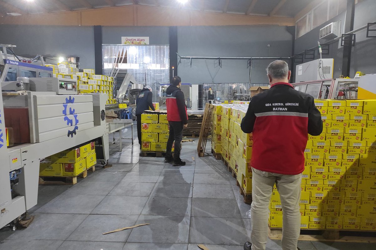 Batman'da gıda denetiminde uygunsuz işletmelere 263 bin TL ceza kesildi