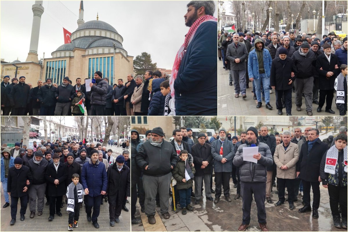 Malatya'da "Dünya Esirler ile Dayanışma Günü" yürüyüşü