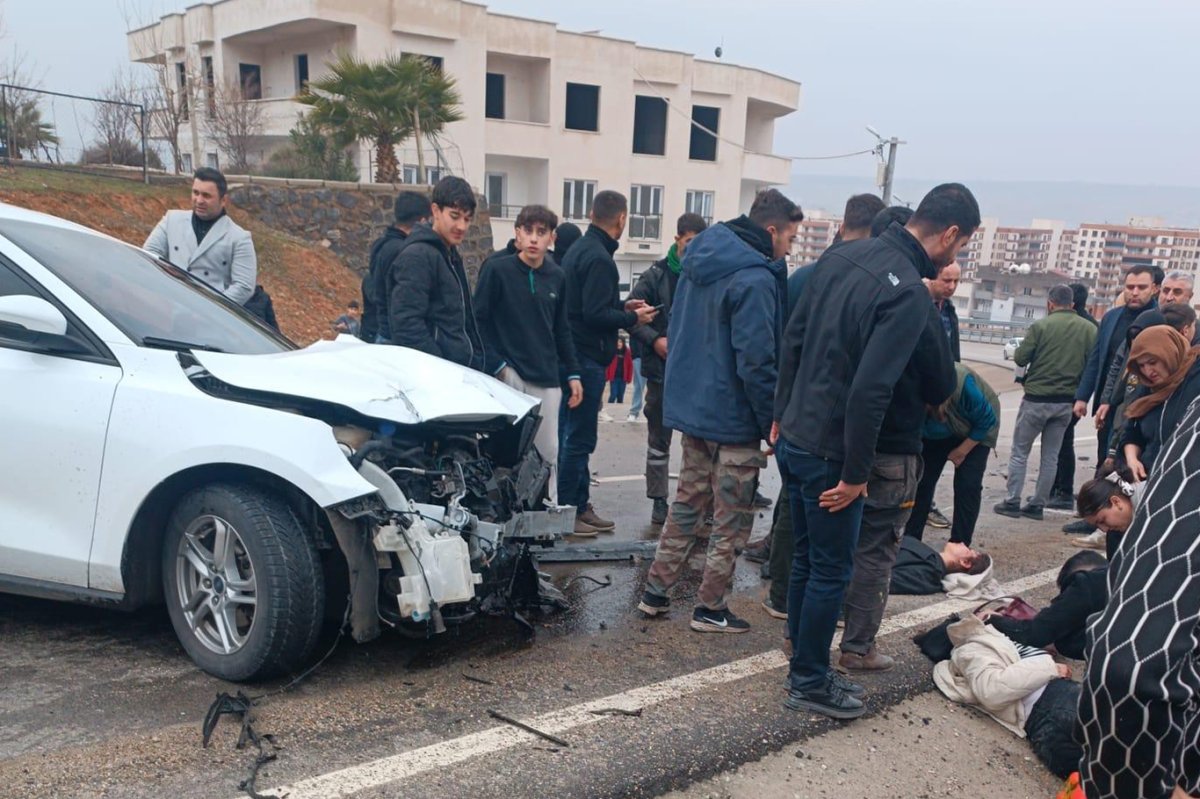 Şırnak'ta trafik kazası: 5 yaralı