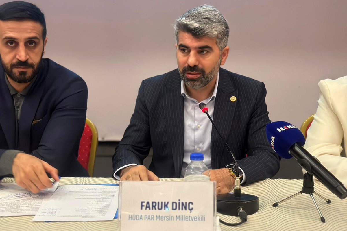 HÜDA PAR Milletvekili Dinç: Zehir tacirleri terör örgütleri kadar tehlikelidir